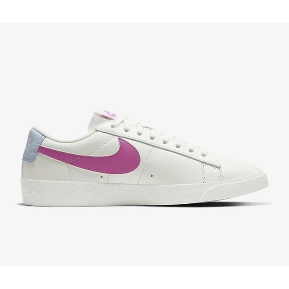 Nike Shoes - (Sold) Nike Blazer Low LE Sneakers White Pink NWOB